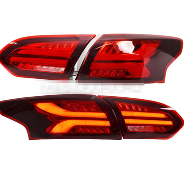 Задние фонари Форд Фокус 3 Седан 2015-2020 V8 type [КРАСНЫЕ; Комплект Л+П; светодиодные]