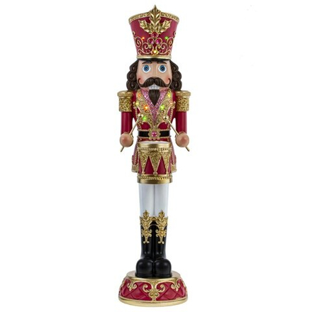 GAEM Фигурка декоративная "Щелкунчик" (подсвет, 2хААА, н/п), L22 W22 H90 см