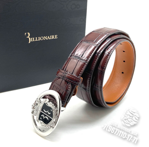 Ремень Billionaire из кожи крокодила
