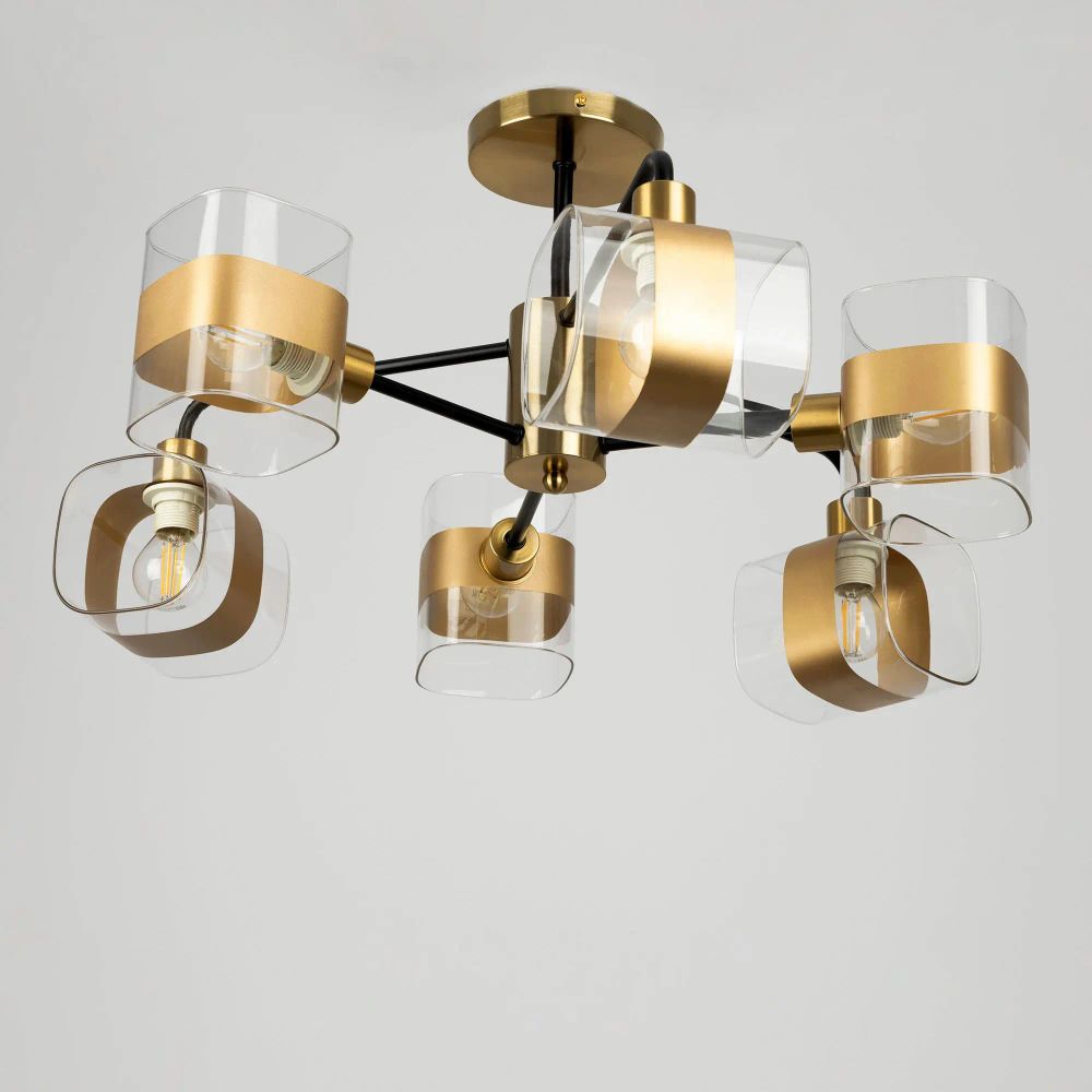 Citilux Бертон CL140161 Люстра потолочная Бронза