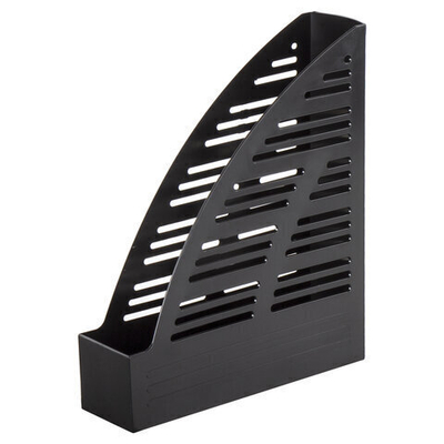 Лоток вертикальный 70мм BRAUBERG "Standard" 237220 чёрный