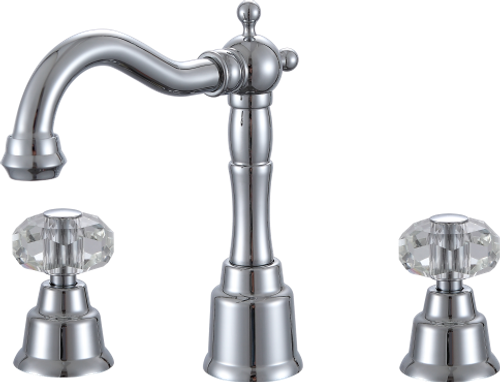 09015 Смеситель на борт раковины (3-отв) "GANZER"  (10/1шт)