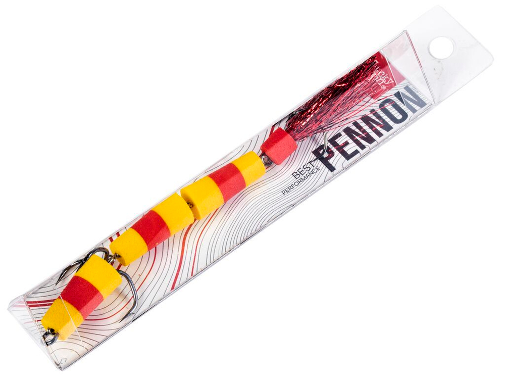 Приманка джиг. LJ PENNON 130 жел./крас./жел. в блистере