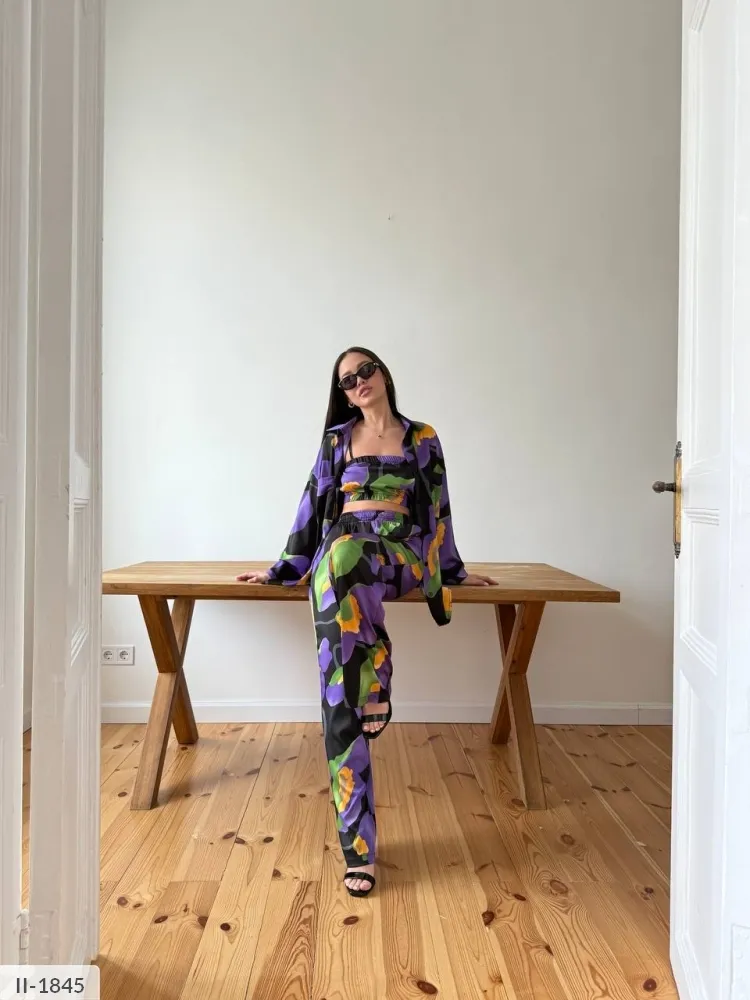 Костюм тройка II-1845 Фабрика Моды