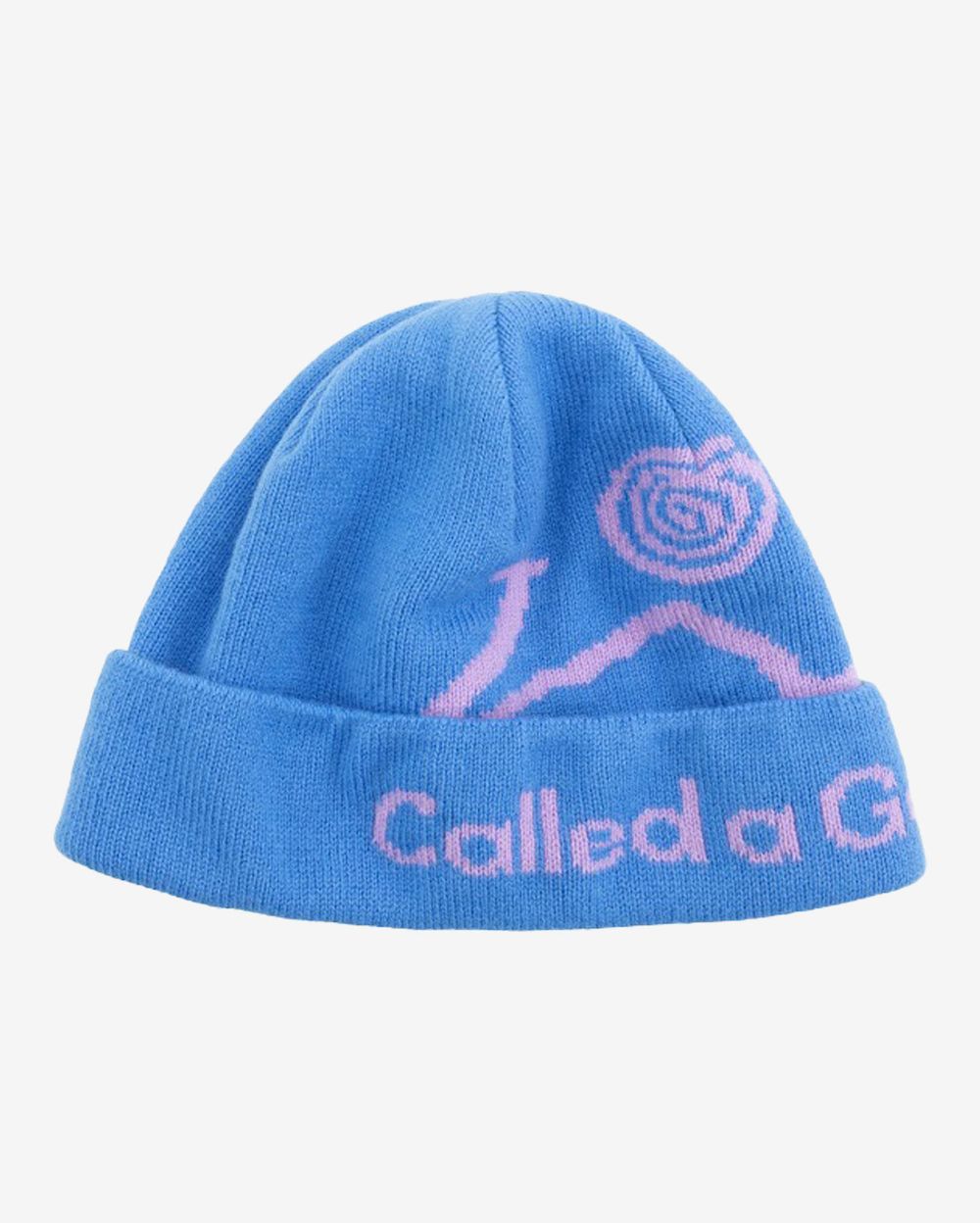 Шапка Called a Garment Pathway Logo Beanie синий / сиреневый