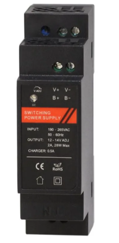 ST-PS102DIN 12V 2A Блок бесперебойного питания