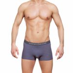 Мужские трусы боксеры темно-серые Sergio Dallini SG2305-1