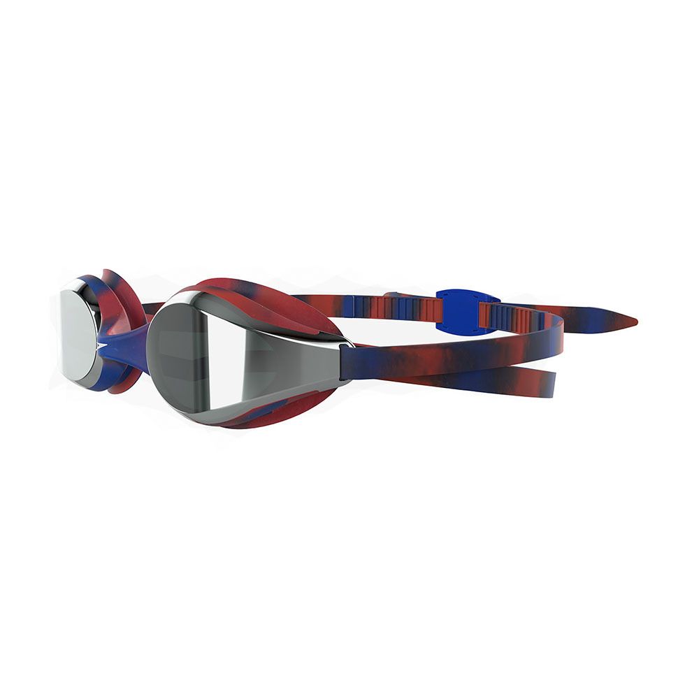 Очки для плав. детск. SPEEDO Hyper Flyer Mirrored Jr, 8-7750316411, ЗЕРКАЛЬНЫЕ линзы, сине-красный