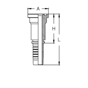 Фитинг DN 25 SFL 1 44.5