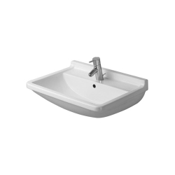 Duravit Starck 3 Умывальник 600 x 450 мм белый с пьедесталом 0300600000+0865160000