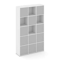 Locker plus Комплект №9 LK.K-009 Белый/Серый 1188*350*1983