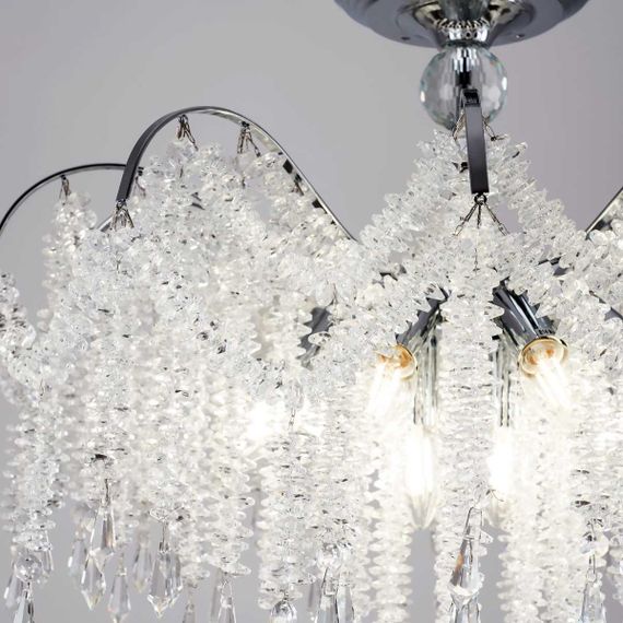 Подвесная люстра Modelux ML.855.12 CR