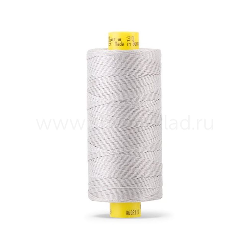 Нитка Gutermann Mara 30 (300 метров), 1 кат., для отстрочки | 038 св.серый