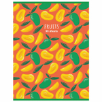 Тетрадь А4 96 л. STAFF "Basic" скоба клетка офсет №2 ЭКОНОМ обложка картон "Fruity" (5 штук в упаковке)