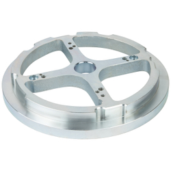 WDK-AB4054 Адаптер универсальный фланцевый для колес грузовых а/м (5-лучевой + 4-лучевой)