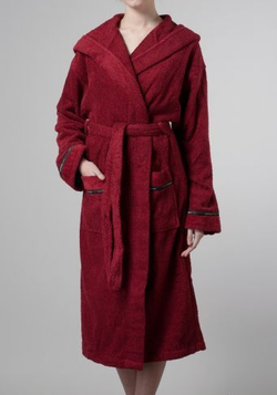 Халат махровый Trussardi Picki рубиновый Италия