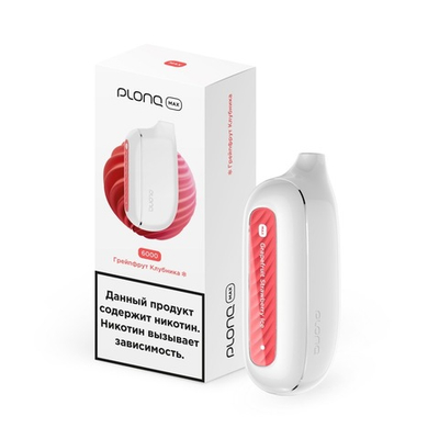 Plonq MAX 6000 - Грейпфрут клубника