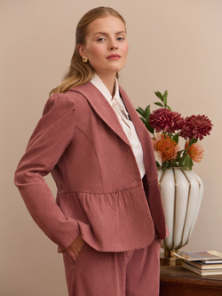 Жакет вельвет укороченный