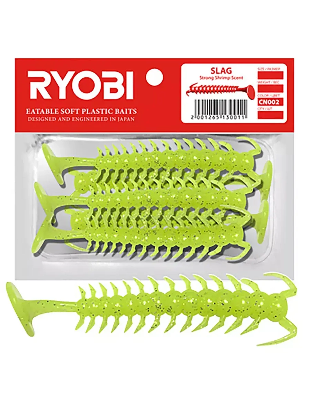 Мягкая приманка риппер SLAG (36mm), упк. 8 шт.