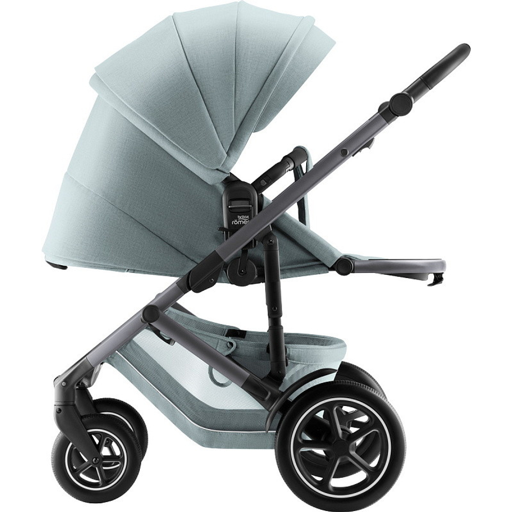 Коляска 3 в 1 Britax Roemer Smile 5Z Style и автокресло Baby-Safe PRO Style Carbon Black Harbor Blue