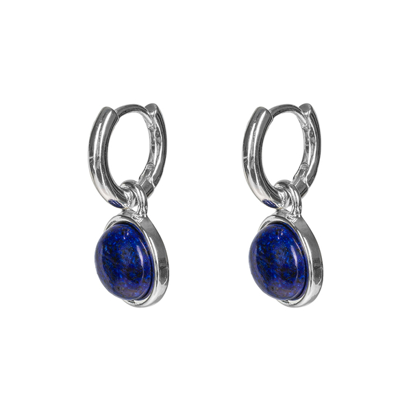 Серьги Fiore Luna NATURAL LAPIS LE1111 BL/S