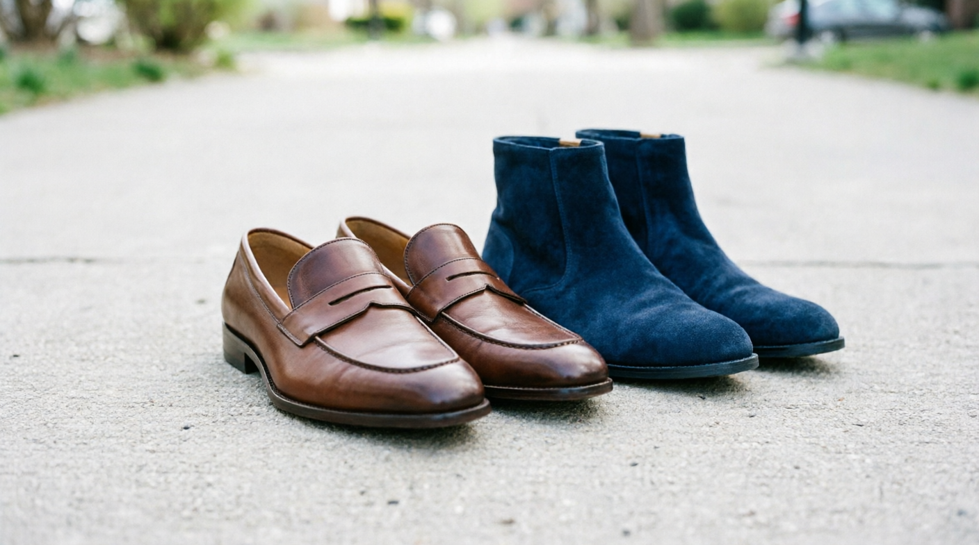 Мужские ботинки и лоферы на весну 2026: от классики до smart-casual