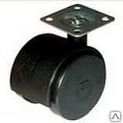 Колесо мебельное с пятой  (50мм   б/стопора)