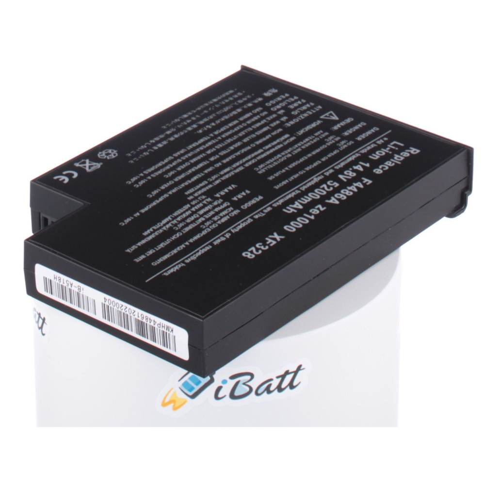 Аккумулятор iBatt 5200mAh, для Quanta 4UR18650F-2-QC-EW1 4UR18650F-2-QC-EW1G