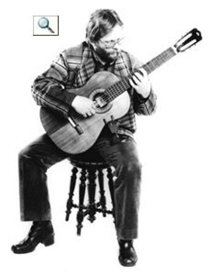 GS80 Упор на колено гитариста Wolf