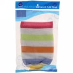 Мочалка-варежка для тела скрабирующая «Ultramarine - Радуга», 13,5*23,5см