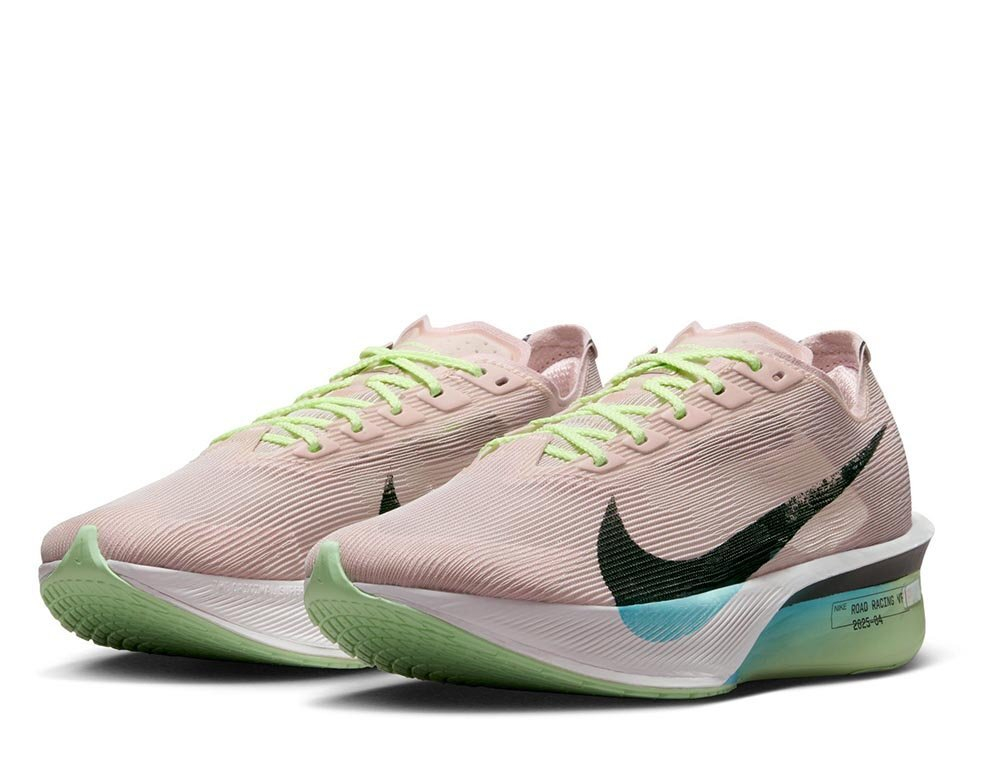 Кроссовки для бега женские Nike ZoomX Vaporfly Next% 4 Светло-розово-черные
