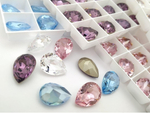 evoli 4320 Pear Fancy Stone - Crystal Ignite