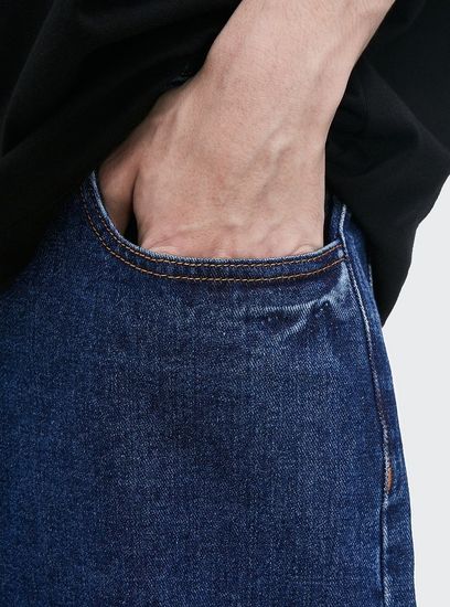 Джинсы INF Wide style 3640TS21(blue)