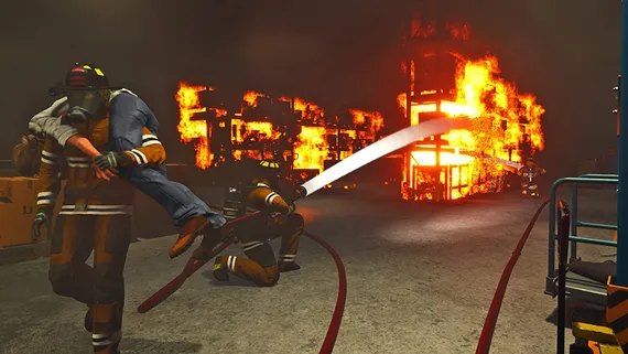 PS5 Firefighting Simulator: The Squad (Б/У, Русские субтитры, PPSA-06405)