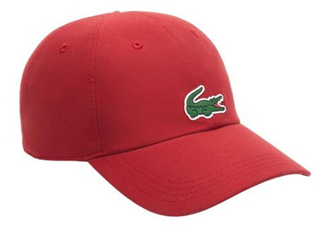 Теннисная кепка Lacoste SPORT Novak Djokovic Microfiber Cap - красный