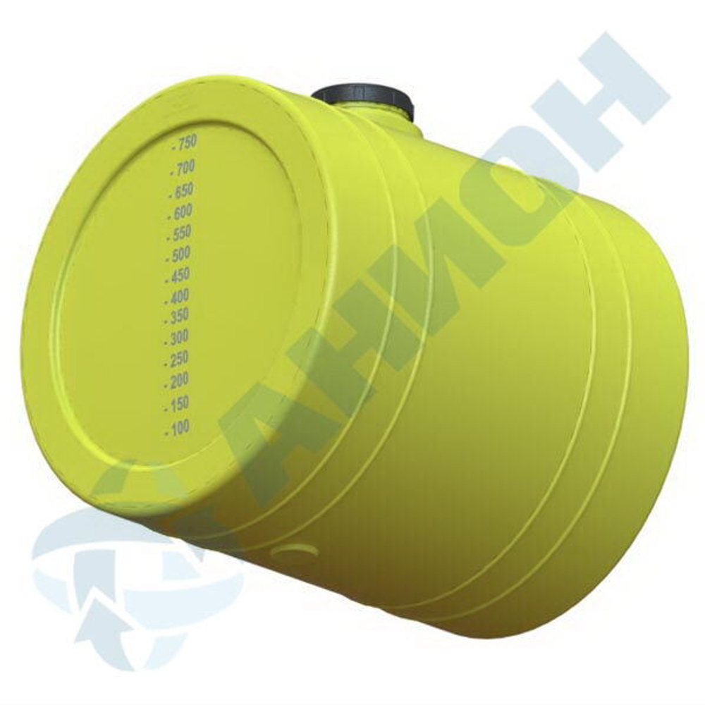 Емкость 800 л с крышкой Анион 800 л.(1100x1015x1130см;желтый) - арт.559573