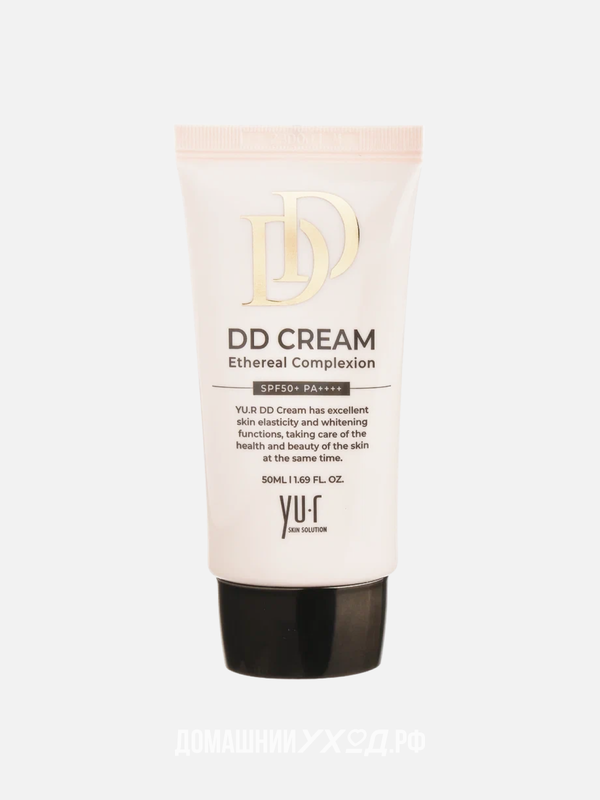 Крем корректирующий для лица DD Cream (light) SPF50+ PA++++, YU-R, 50 мл