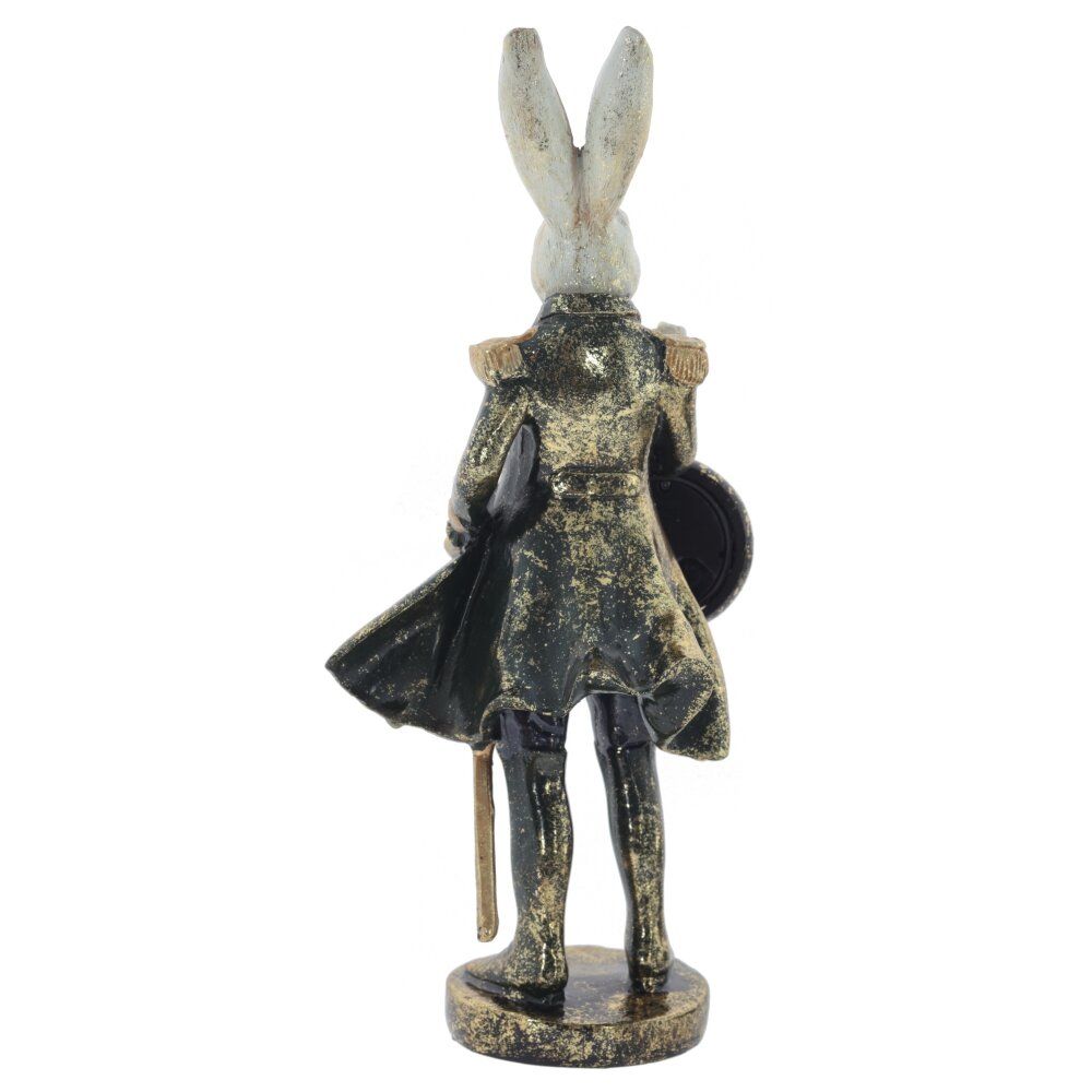 GAEM Фигурка декоративная "Кролик" с часами (LR44x1), L13,5 W11 H30,5 см