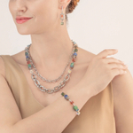 Браслет Coeur de Lion Multicolor Gemstone 4520/30-1561