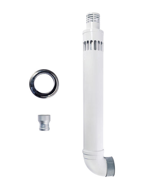 Коаксиальный комплект дымохода Ø80/125 мм (40-50 кВт)