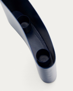 Подсвечник железный синий Mistra