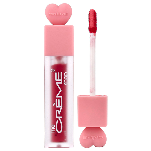 The Creme Shop, Glossy 12 HR + оттенок для губ, вина и еды, 5,5 г (0,194 унции)