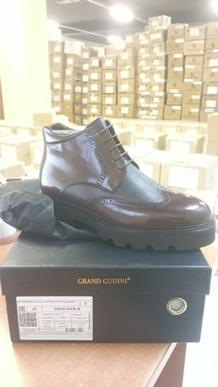 Ботинки мужские зимние GRAND GUDINI 5563X-501B-M