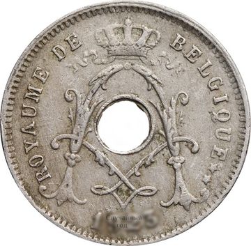 5 сантимов 1910-1932 Бельгия (надпись на французском ROYAUME DE BELGIQUE)