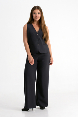 Жилет женский 3805зп, графит #513Гра063805зп