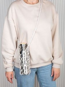 Авоська для бутылки, неокрашенная