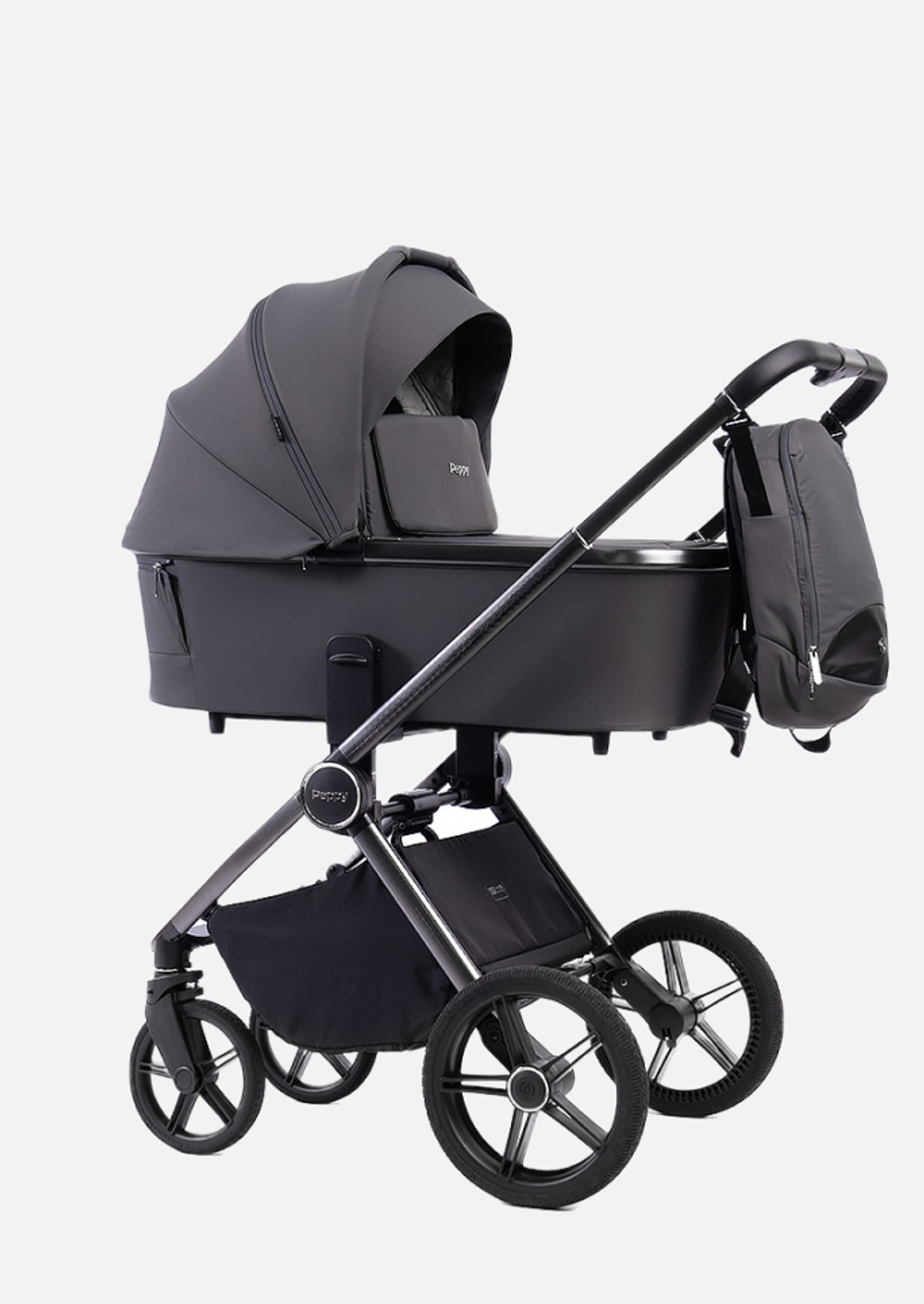 Peppy Коляска детская Monaco 2 в 1 Antrazit Графитовый