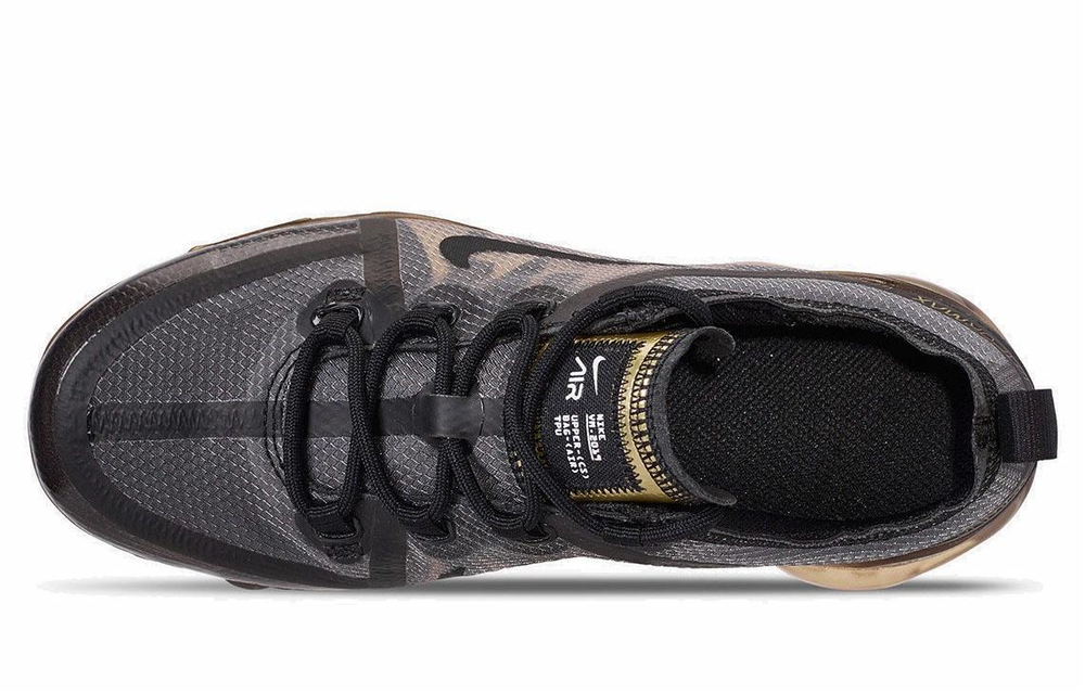 Кроссовки Nike Vapormax 2019 Black Metallic Gold