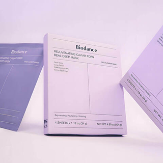 Biodance Rejuvenating Caviar PDRN Real Deep Mask, 34g Ночная гидрогелевая маска с ПДРН и икрой