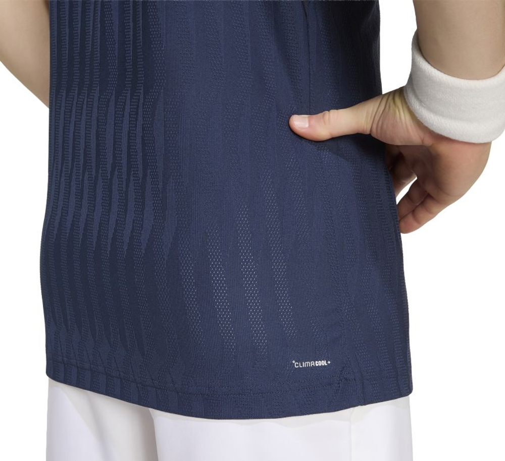 Теннисная футболка Adidas Climacool+ Freelift - legend ink